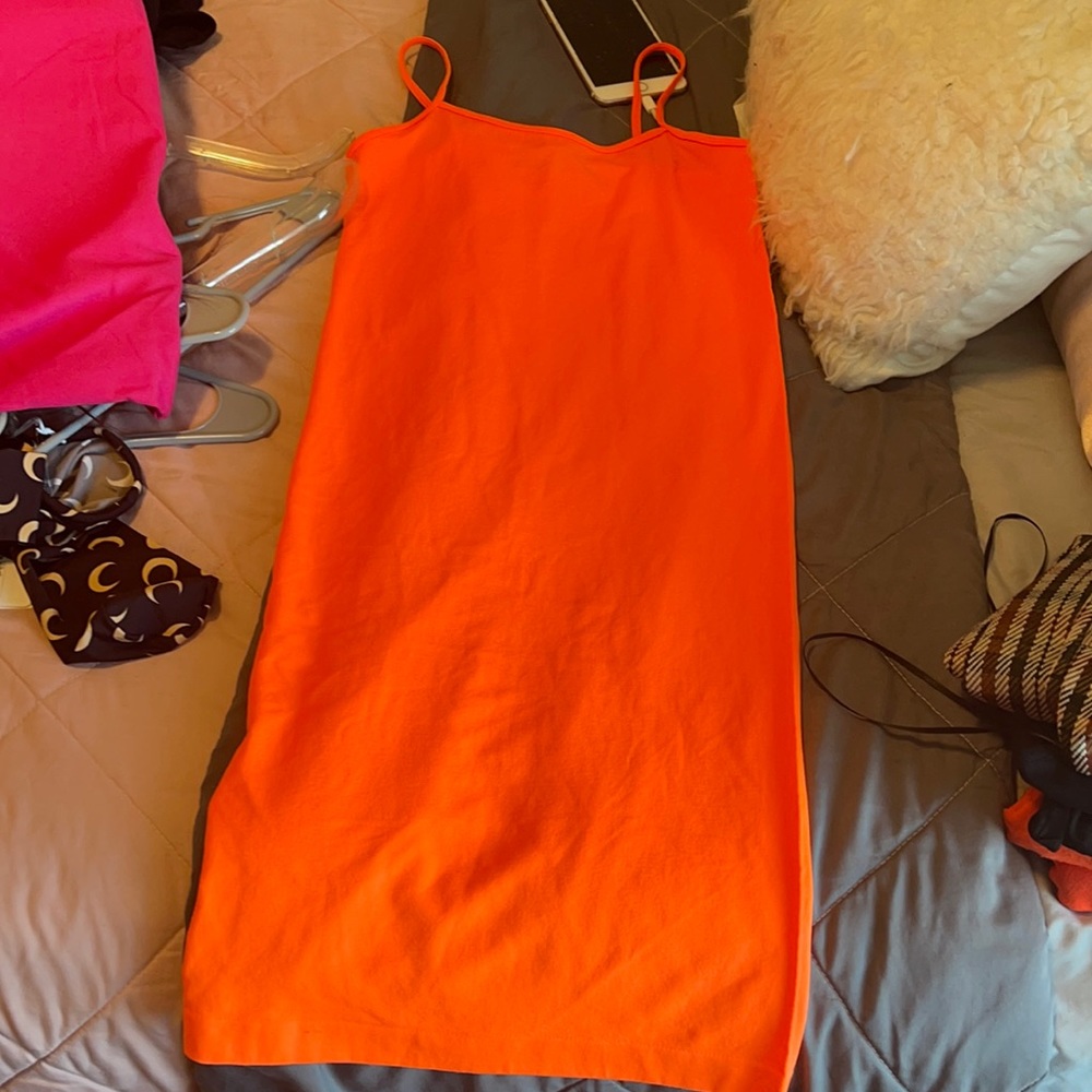 Sorella Orange Mini Dress